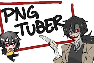 design a digital pngtuber