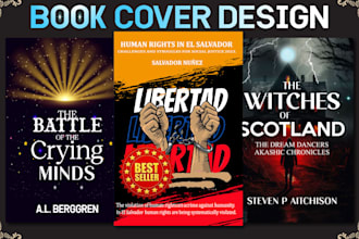 design kdp paperback, ebook cover, amazon cover, book cover design