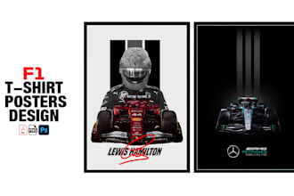 design custom f1 and motorsport shirts or any sports