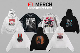 design custom f1 and motorsport shirts or any sports