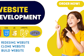 develop fully custom PHP projects