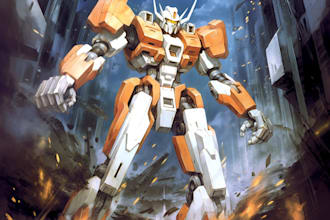 create your sci fi character,mecha character,robot etc