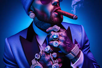 make custom hip hop, trap, rap songs, full production