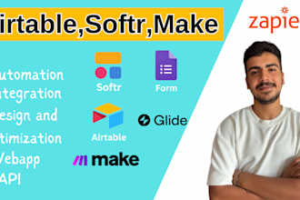 be your airtable,softr,glide,make,zapier assistant