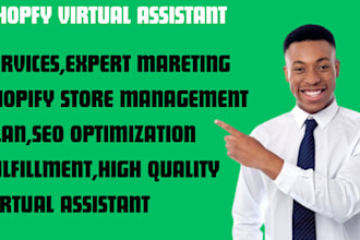 be your personal, executive, tik tok shop and shopify virtual assistant, etsy va