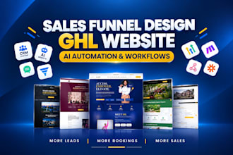 ghl sales funnel, ghl gohighlevel ai automation gohighlevel website sales funnel