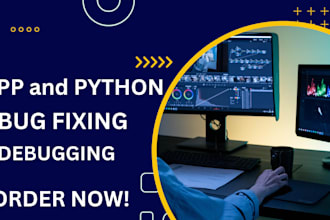 fix your bugs in cpp, java, HTML, CSS and python programs