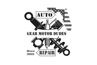 design workshop auto repair race car logo in 24h