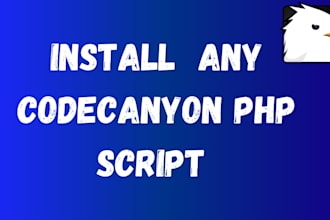 install and configure any PHP script codecanyon