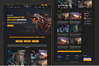 design and develop crypto esport website, tournament and gaming website