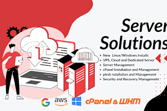 install,upgrade,manage linux web server, cpanel, whm, centos to almalinux etc