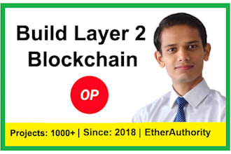 build optimism based layer 2 blockchain ecosystem