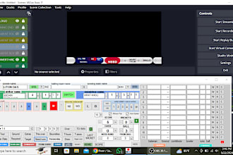 fully automatic cricket scoreboard software for obs studio 2024
