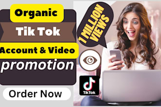 grow and promote your tik tok video to go viral