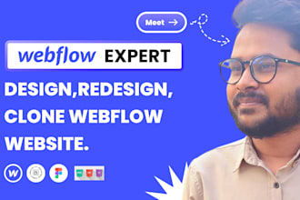 amazing figma to webflow website development