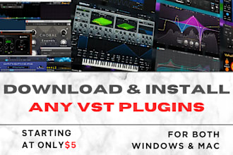 install and fix any vst plugins on windows or mac os