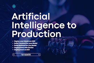 turn your ai, machine learning model into a web app