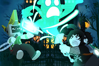 draw your character in homestuck style flat color