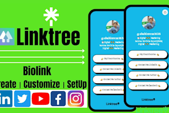 setup linktree biolink landing page maximize your conversion