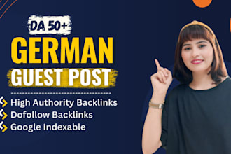 do SEO backlinks through german guest posts high da german link building