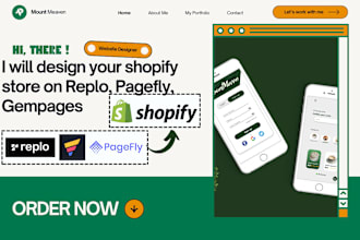 convert figma landing page to shopify using replo pagefly gempages