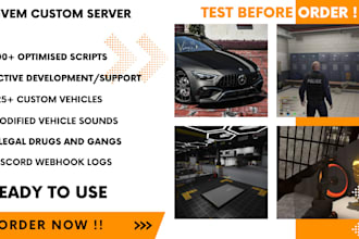 provide premium fivem qbcore server