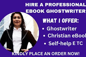 ghostwrite your spanish ebook, writing fiction and non fiction, lead magnet