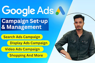 setup and manage google ads adwords PPC campaigns