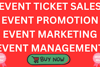promote church event, facebook event, concert webinar via event promotion