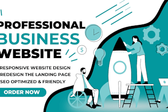 be a wordpress developer, or website builder to create wordpress website design