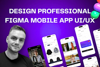 design professional figma mobile app uiux