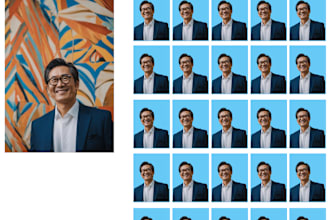 transform any image into passport size photo