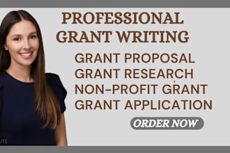 write grant proposal, writing business plan, grant research, nonprofit grants