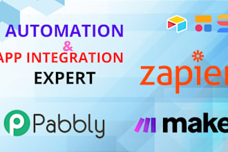 automation on zapier pabbly makecom airtable, and softr smartsuite client portal