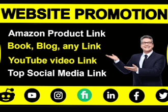 promote your business website amazon product blog book crypto nft any link