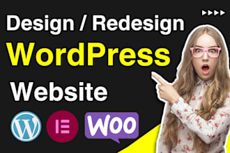design, redesign, revamp, clone or rebuild wordpress website
