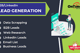 do target b2b leads, linkedin lead generation, email lists