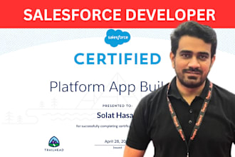 your CRM admin and developer for salesforce solutions
