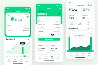 develop fintech app finance app loan banking app investment app, website