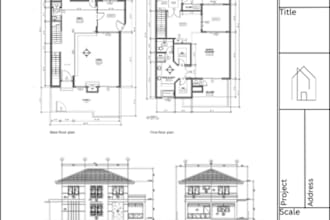 draw architectural plans for city permit