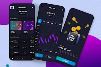 develop fintech app, crypto app, payment app, loan, wallet app, uiux, p2p app