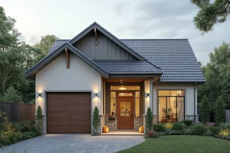 rural house design, small house,countryside house,farm house