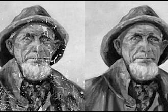 restore and repair old damaged photos professionally