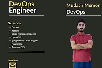 be your devops consultant for docker terraform eks aks aws azure cicd pipline