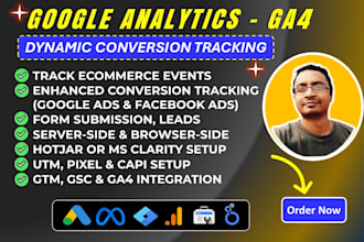 track website ga4 events and set dynamic conversions