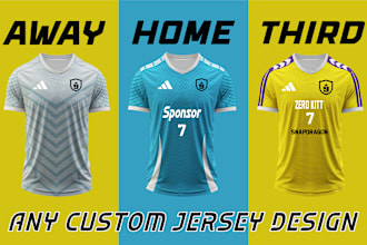 do custom esports and sports sublimation jersey design