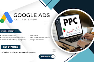setup and manage your google ads and PPC campaigns