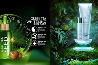 o cosmetic, skincare, cbd logo luxury hair product label and packaging design