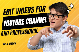 edit videos for your youtube channel