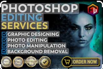 do photoshop job with 12 hours